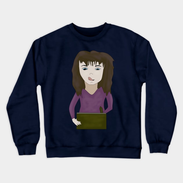 Left handers day Crewneck Sweatshirt by Antiope